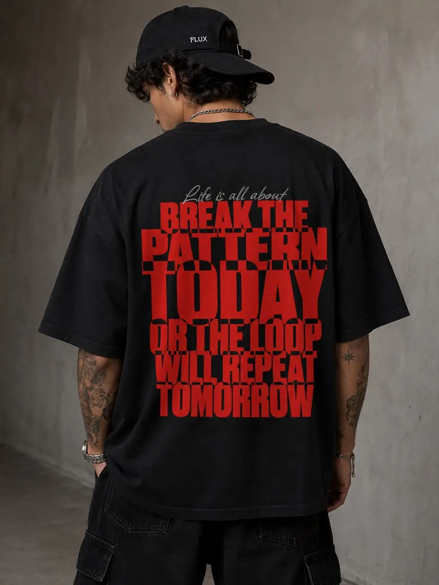 FLUX ATTIRE community campaign — streetwear worn on the street